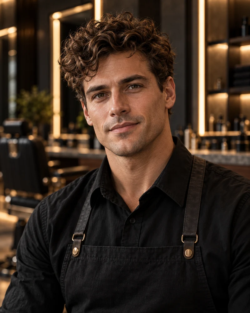 Theo Laurent, fictional demo barber